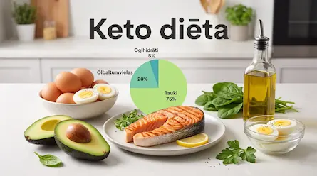 Keto diēta: kas tā ir, ko drīkst ēst un kādi ir riski?