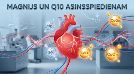 Magnijs un koenzīms Q10 asinsspiedienam: ko rāda pētījumi?