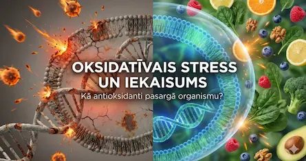 Oksidatīvais stress un iekaisums: kā pasargāt organismu?