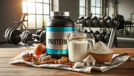 Ar ko dzert proteīna pulveri?