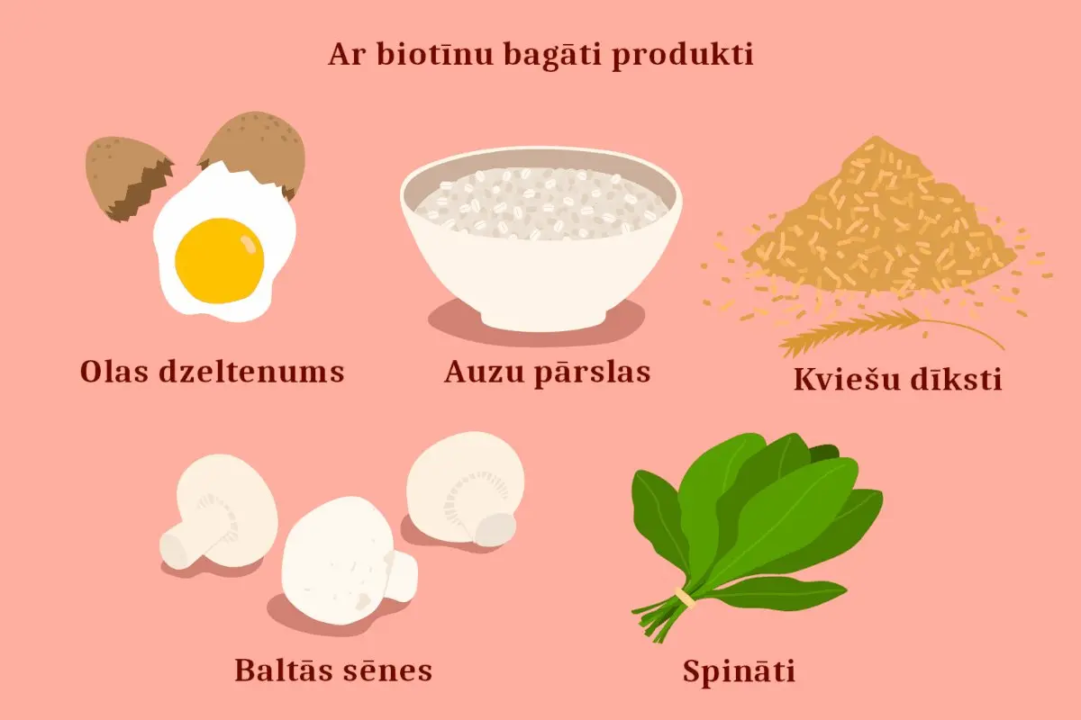 Kas ir biotīns jeb B7 vitamīns?
