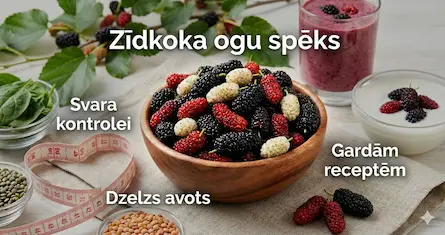 Zīdkoka ogas: Mazpazīstamais superprodukts tavai veselībai